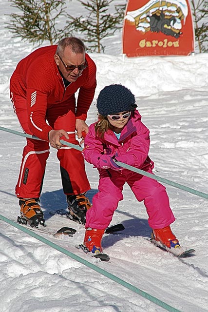 esf Risoul - Les cours de ski pour petits après la médaille Ourson