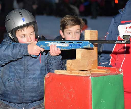 Initiation au ski nordique et au tir - le Biathlon