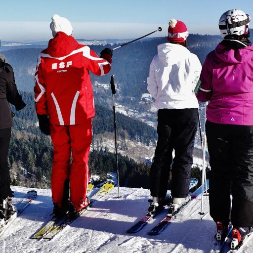 École du Ski de Ventron leçon partagée