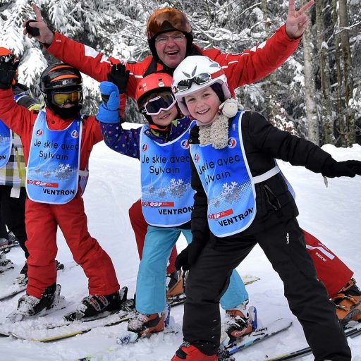 esf Risoul - Les cours de ski pour petits après la médaille Ourson