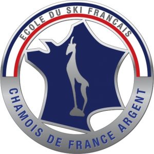 Médaille chamois d'argent esf de Ventron