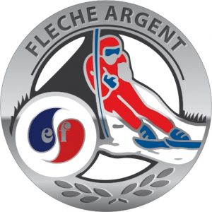 Médaille flèche d'argent esf de Ventron