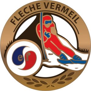 Médaille flèche de vermeil esf de Ventron