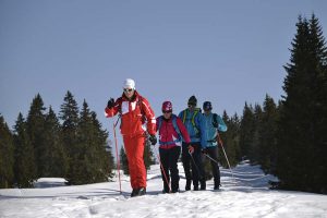 ski nordic avec l'esf Ventron