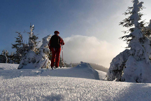 Ski de Fond à l'esf de Ventron