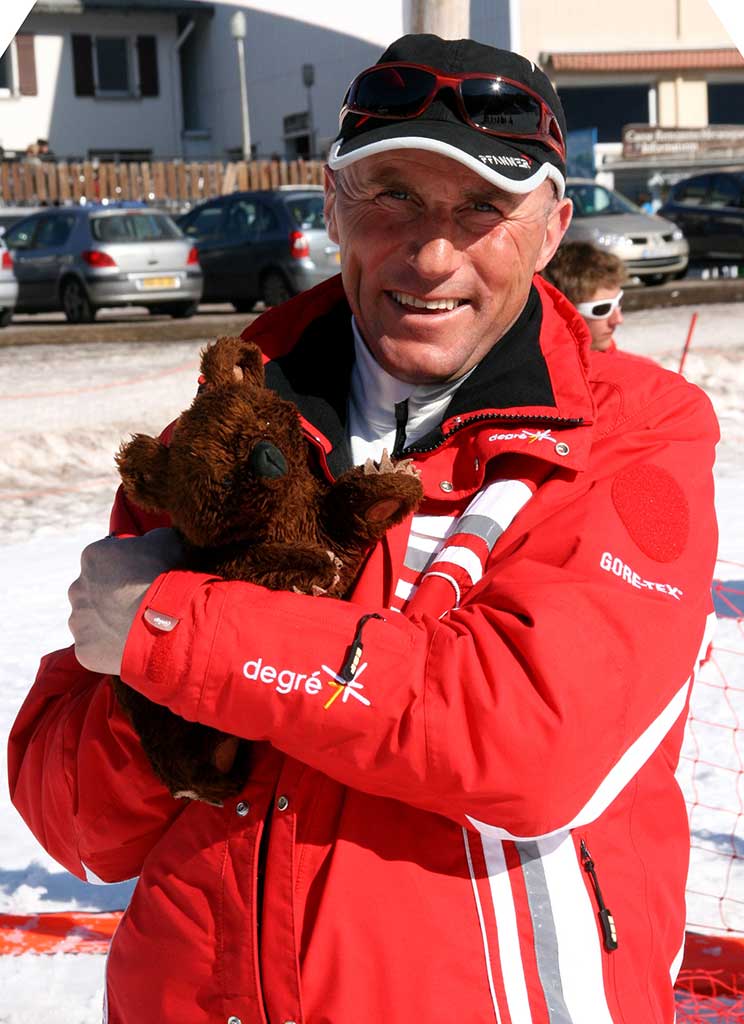 Guy moniteur de ski