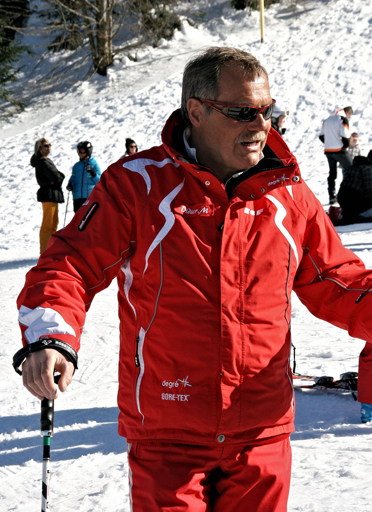 Didier moniteur à l'école du ski français de Ventron