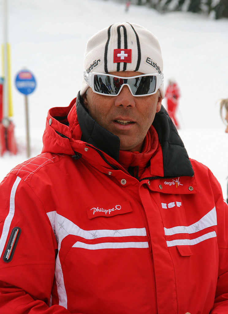 Philippe moniteur à l'école du ski français de Ventron