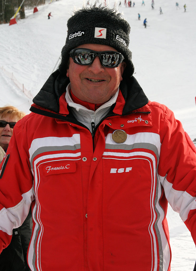 Francis C. moniteur à l'école du ski français de Ventron