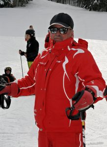 Didier moniteur à l'école du ski français de Ventron