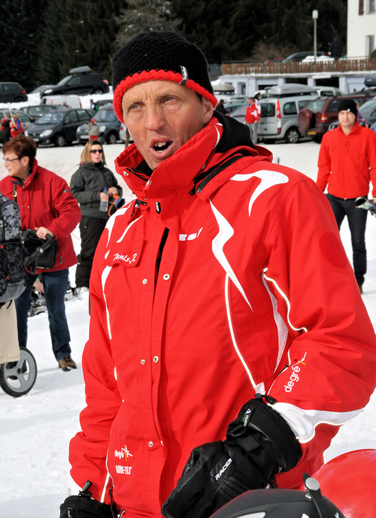 Denis moniteur à l'école du ski français de Ventron