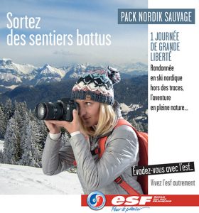 Pack Nordik Sauvage à l'esf de Ventron
